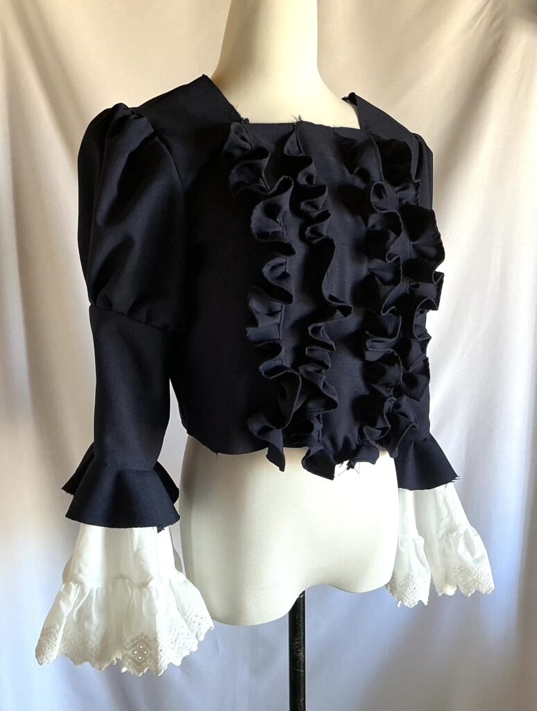 ワンピースの身頃部分