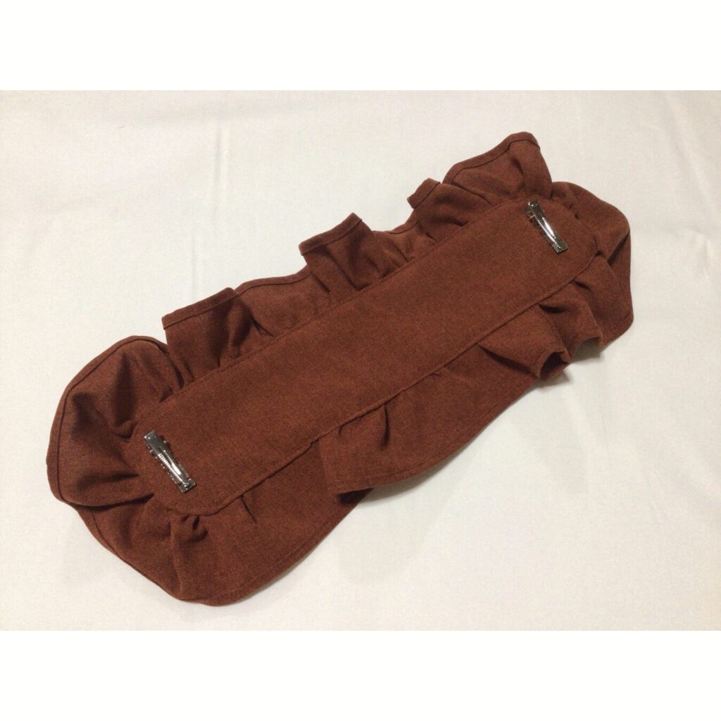 ヘッドドレス裏側