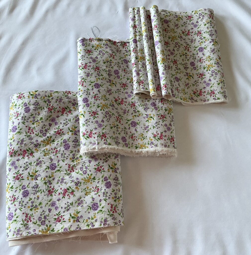 ティアードスカート部分